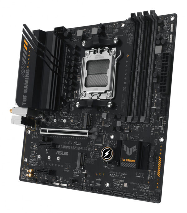 ASUS TUF GAMING A620M-PLUS WIFI AMD A620 Socket AM5 micro ATX - Afbeelding 4
