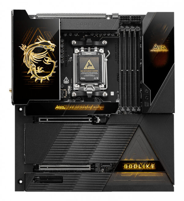 MSI MEG X870E GODLIKE moederbord AMD X870E Socket AM5 Verlengd ATX - Afbeelding 2