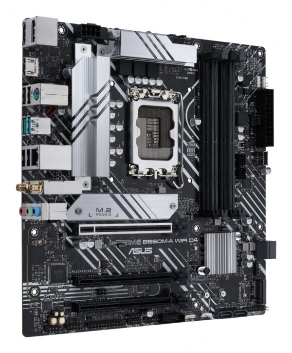 ASUS PRIME B660M-A WIFI D4 Intel B660 LGA 1700 micro ATX - Afbeelding 3