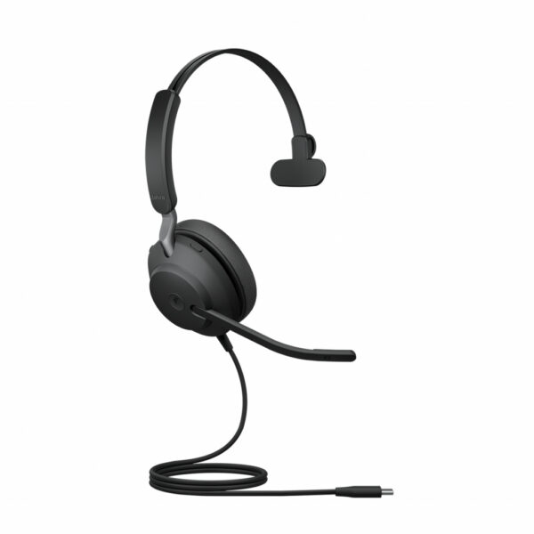 Jabra 24189-899-899 hoofdtelefoon/headset Bedraad Hoofdband Oproepen/muziek USB Type-C Zwart - Afbeelding 2
