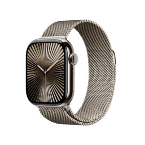 Apple Watch Series 10 OLED 42 mm Digitaal 374 x 446 Pixels Touchscreen 4G Titanium Wifi GPS