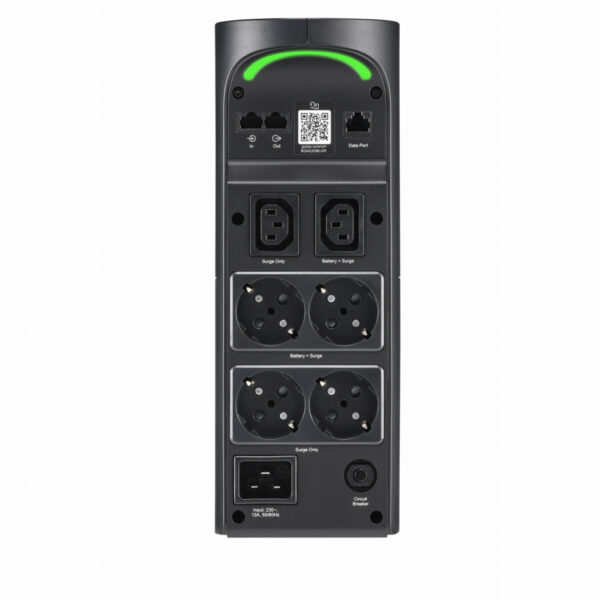 APC Back-UPS Pro BGM2200B-GR - 2200VA/1320W, 4x Schuko & 2x C13 uitgang, 3x USB charger, USB dataport - Afbeelding 3