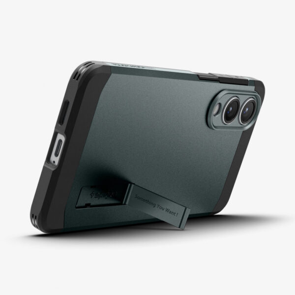 Spigen Tough Armor AI (MagFit) mobiele telefoon behuizingen 17 cm (6.7") Hoes Groen - Afbeelding 3