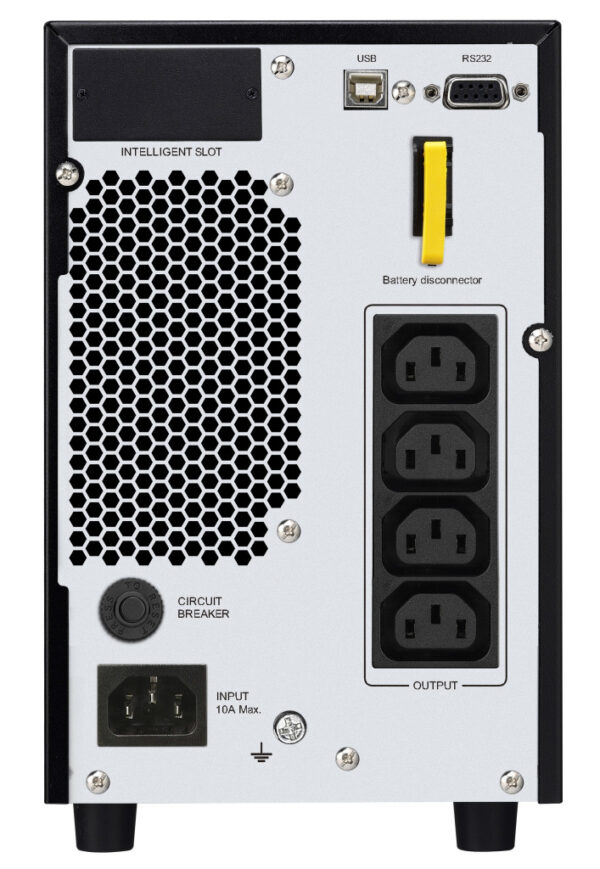 APC Easy-UPS On-Line SRV2KI - Noodstroomvoeding 4x C13, USB, 2000VA - Afbeelding 3