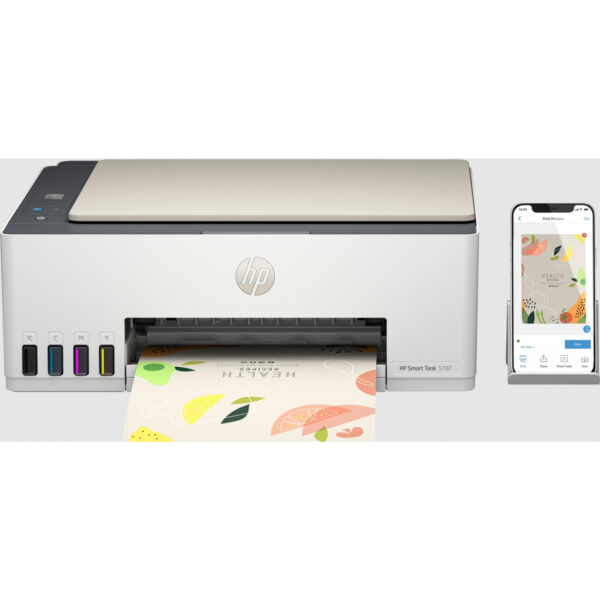 HP Smart Tank 5107 Draadloos All-in-One Kleur Printer, Kopieerapparaat, scanner - Afbeelding 16