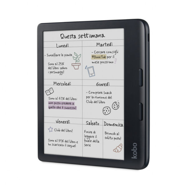 Rakuten Kobo Libra Colour e-book reader Touchscreen 32 GB Wifi Zwart - Afbeelding 2