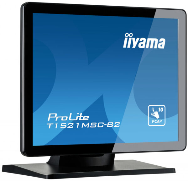 iiyama ProLite T1521MSC-B2 computer monitor 38,1 cm (15") 1024 x 768 Pixels XGA LED Touchscreen Tafelblad Zwart - Afbeelding 3