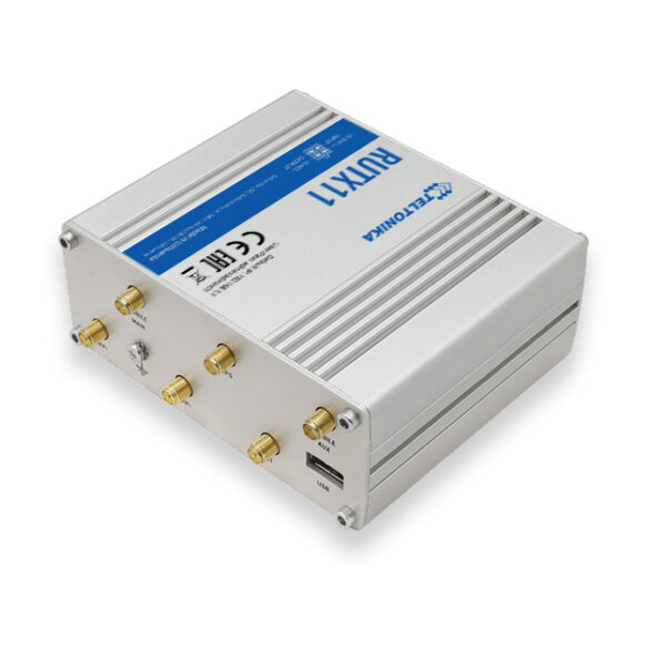Teltonika RUTX11 draadloze router Gigabit Ethernet Dual-band (2.4 GHz / 5 GHz) 4G Grijs - Afbeelding 2