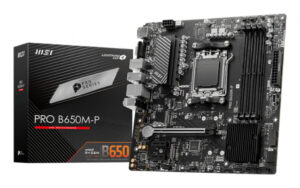 MSI PRO B650M-P moederbord AMD B650 Socket AM5 micro ATX