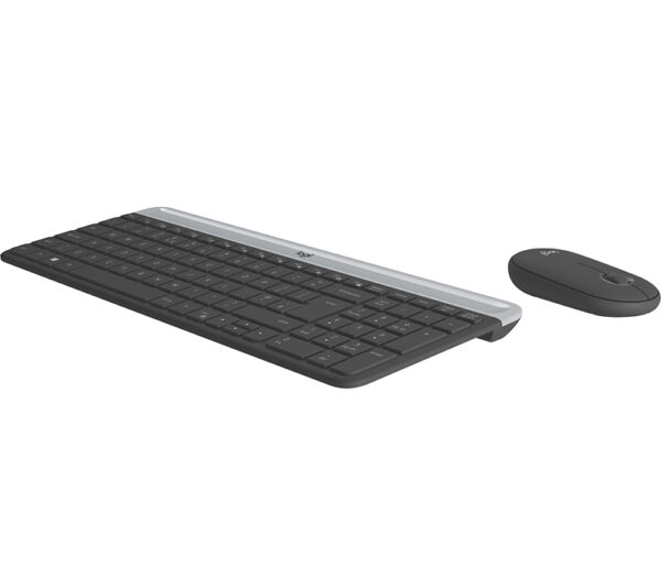 Logitech 920-009200 toetsenbord Inclusief muis Universeel RF Draadloos QWERTY Scandinavisch Grafiet - Afbeelding 2
