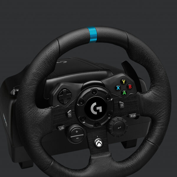 Logitech G G923 Zwart USB 2.0 Stuurwiel + pedalen Analoog/digitaal PC, Xbox One, Xbox Series S, Xbox Series X - Afbeelding 5