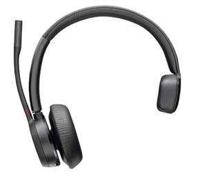 POLY Voyager 4310-M Microsoft Teams Certified USB-C Headset + BT700 dongle + oplaadstatief