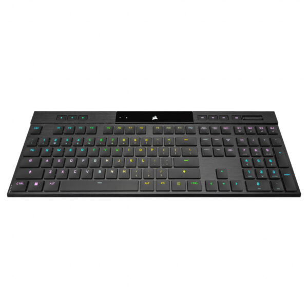Corsair K100 AIR toetsenbord Gamen USB + RF Wireless + Bluetooth QWERTY Engels Zwart - Afbeelding 2