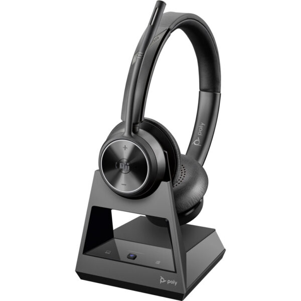 POLY Savi 7320 UC Stereo Microsoft Teams Certified DECT 1880-1900 MHz Headset - Afbeelding 2