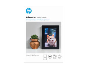 HP Advanced Photo-papier, glanzend, 250 g/m2, 10 x 15 cm (101 x 152 mm), 100 vellen