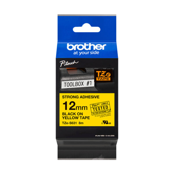 Brother TZE-S631 labelprinter-tape TZ - Afbeelding 2