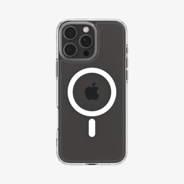 Spigen Ultra Hybrid (MagFit) mobiele telefoon behuizingen 16 cm (6.3") Hoes Transparant, Wit - Afbeelding 3