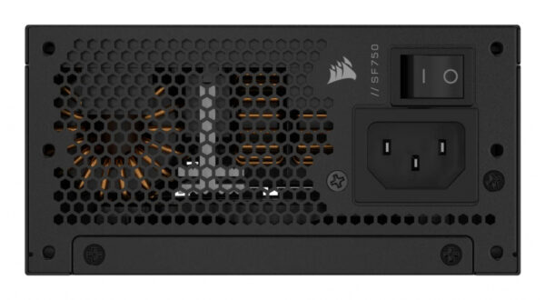 Corsair SF Series CP-9020284-EU power supply unit 750 W 24-pin ATX SFX Zwart - Afbeelding 9