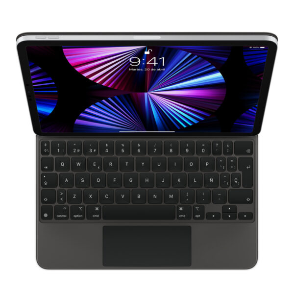 Apple MXQT2Y/A toetsenbord voor mobiel apparaat QWERTY Spaans Zwart - Afbeelding 2
