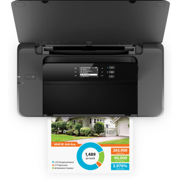 HP Officejet 200 Mobile Draadloos Kleur Printer - Afbeelding 7