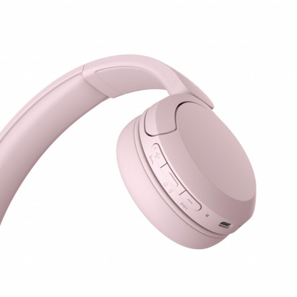 Sony WHCH520P.CE7 hoofdtelefoon/headset Draadloos Hoofdband Oproepen/muziek USB Type-C Bluetooth Roze - Afbeelding 4