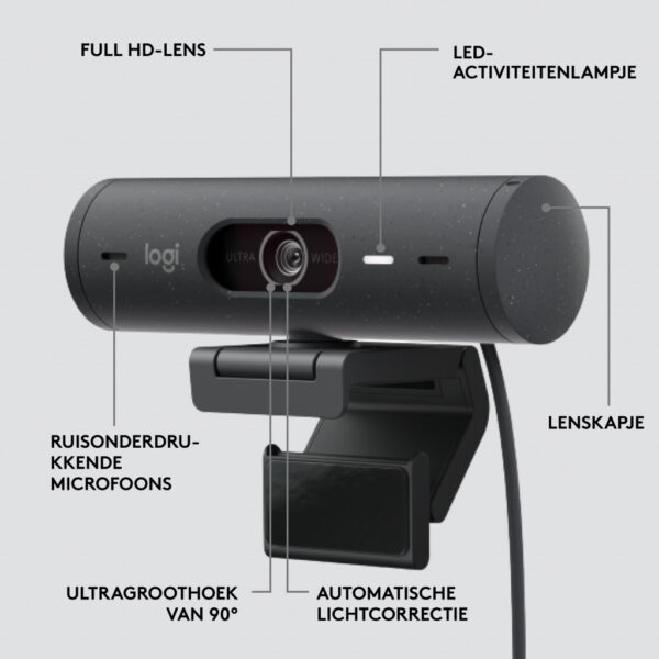 Logitech Brio 500 - Afbeelding 7