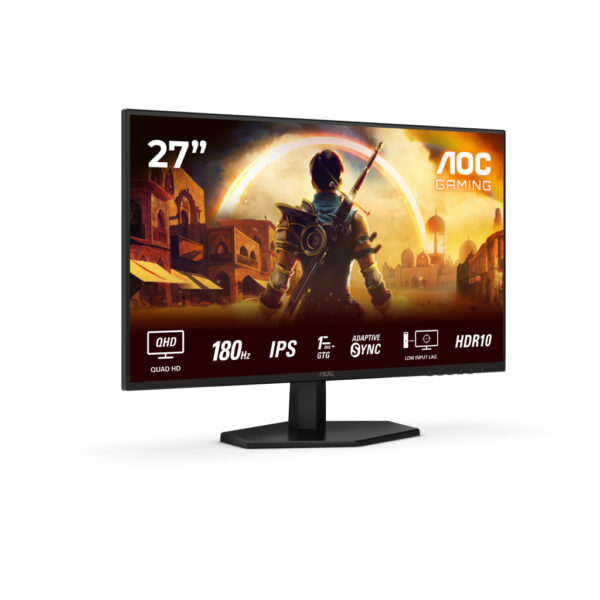 AOC G4 Q27G42XE computer monitor 68,6 cm (27") 2560 x 1440 Pixels Quad HD Zwart, Rood - Afbeelding 11