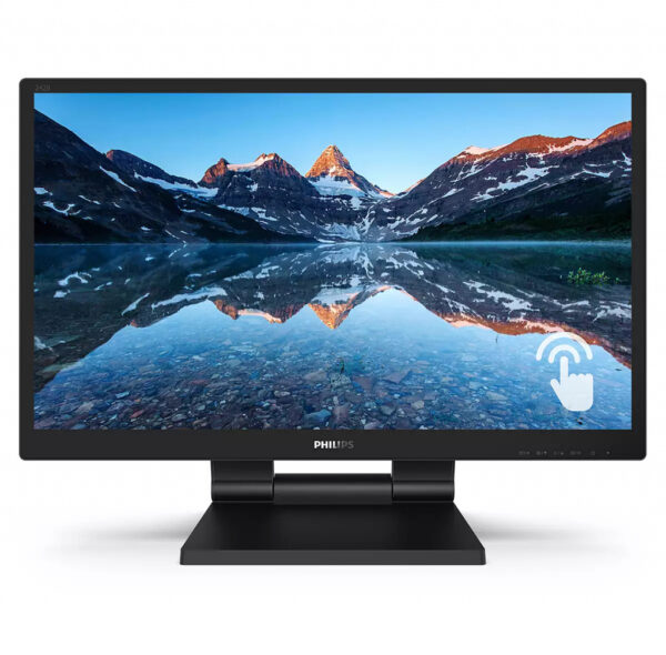 Philips 242B9T/00 computer monitor 60,5 cm (23.8") 1920 x 1080 Pixels Full HD LCD Tafelblad Zwart