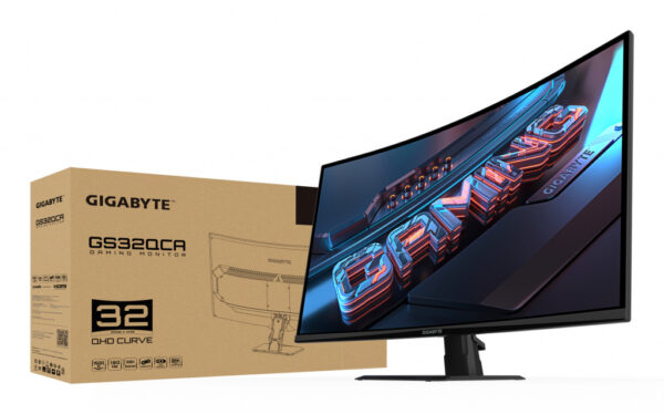 GIGABYTE GS32QCA computer monitor 80 cm (31.5") 2560 x 1440 Pixels Quad HD LED Zwart - Afbeelding 9