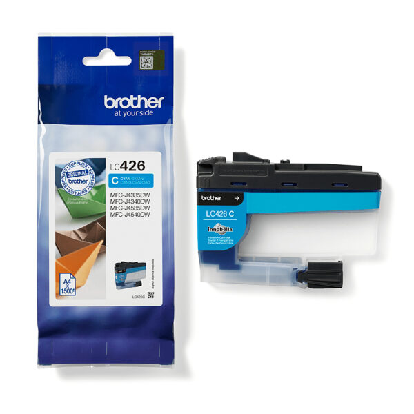 Brother LC426C inktcartridge 1 stuk(s) Origineel Cyaan - Afbeelding 3