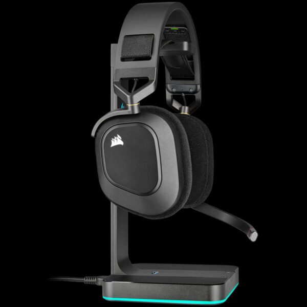 Corsair HS80 RGB Headset Draadloos Hoofdband Gamen Zwart - Afbeelding 10