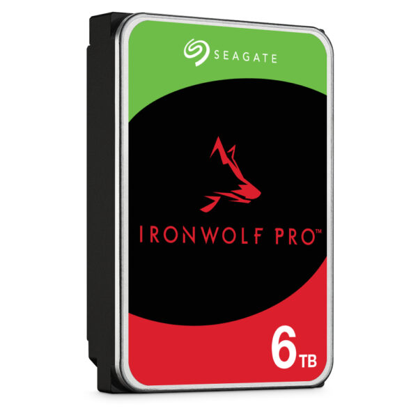 Seagate IronWolf Pro ST6000NT001 4 PACK interne harde schijf 6 TB 7200 RPM 256 MB 3.5" SATA III - Afbeelding 3