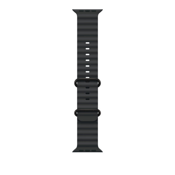 Apple MYPD3ZM/A slimme draagbare accessoire Band Zwart Fluorelastomeer, Titanium