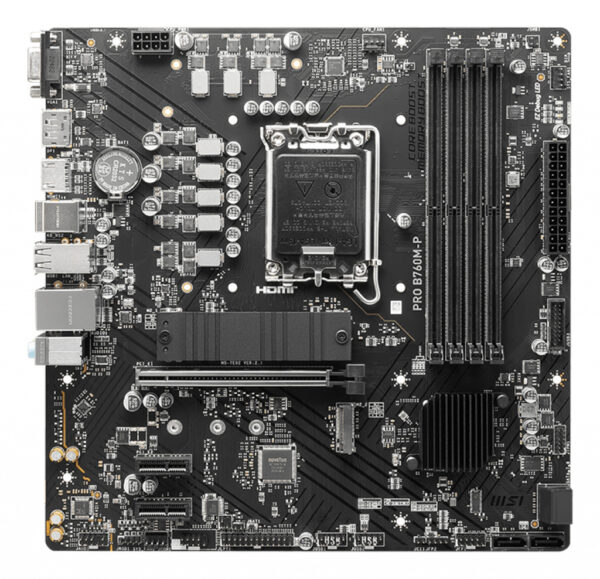 MSI PRO B760M-P moederbord Intel B760 LGA 1700 micro ATX - Afbeelding 2