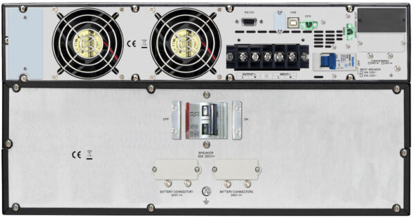 APC Easy-UPS On-Line SRV6KRILRK - 6000W/VA, Hardwire 1 fase uitgang, USB, Railkit, extendable runtime - Afbeelding 6