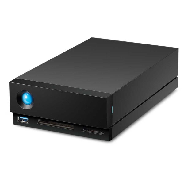 LaCie 1big Dock externe harde schijf 8 TB 7200 RPM 3.5" USB Type-A 3.2 Gen 1 (3.1 Gen 1) Zwart - Afbeelding 2