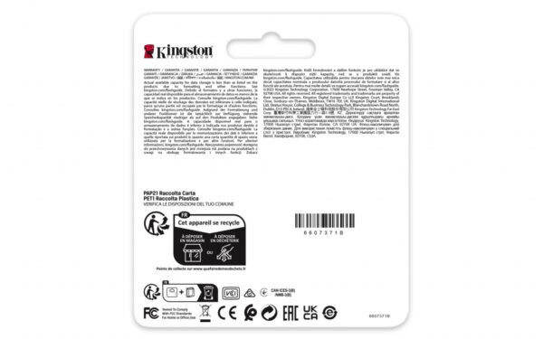 Kingston Technology 8G SDHC Industrial pSLC - Afbeelding 4