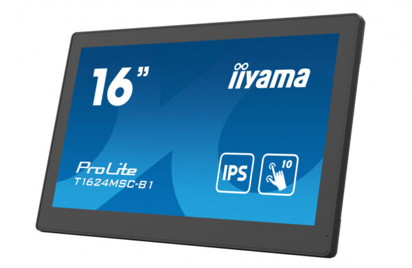 iiyama T1624MSC-B1 beeldkrant Interactief flatscreen 39,6 cm (15.6") LCD 450 cd/m² Full HD Zwart Touchscreen 24/7 - Afbeelding 5