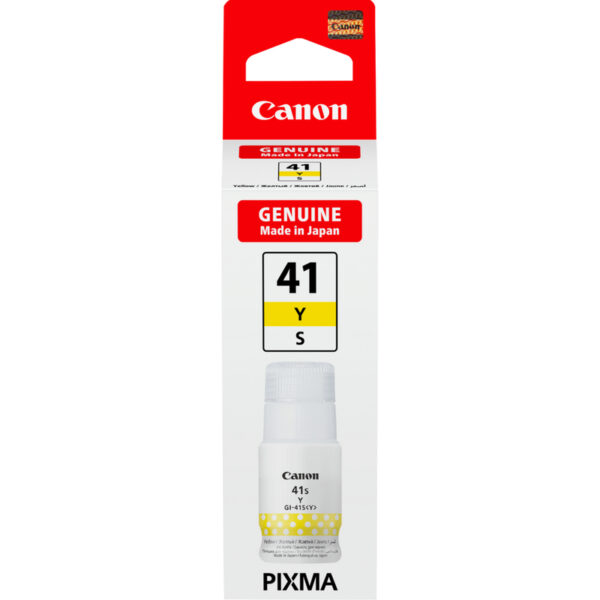 Canon GI-41S Y inktcartridge 1 stuk(s) Origineel Geel