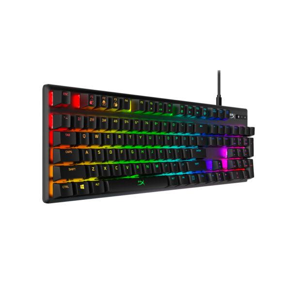HyperX Alloy Origins - mechanisch gamingtoetsenbord - HX Red (US-indeling) - Afbeelding 3
