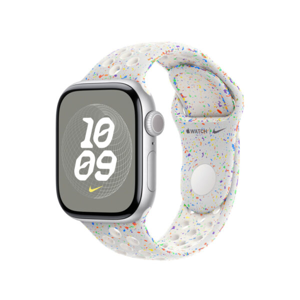 Apple MYJN3ZM/A slimme draagbare accessoire Band Platina Fluorelastomeer - Afbeelding 2
