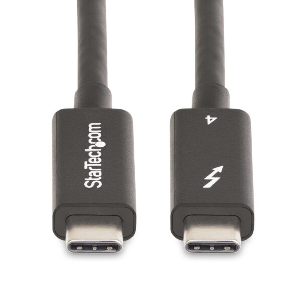 StarTech.com A40G2MB-TB4-CABLE Thunderbolt-kabel 2 m 40 Gbit/s Zwart - Afbeelding 4