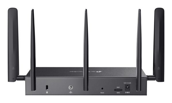 TP-Link Omada DR3650V-4G draadloze router Gigabit Ethernet Dual-band (2.4 GHz / 5 GHz) Zwart - Afbeelding 2