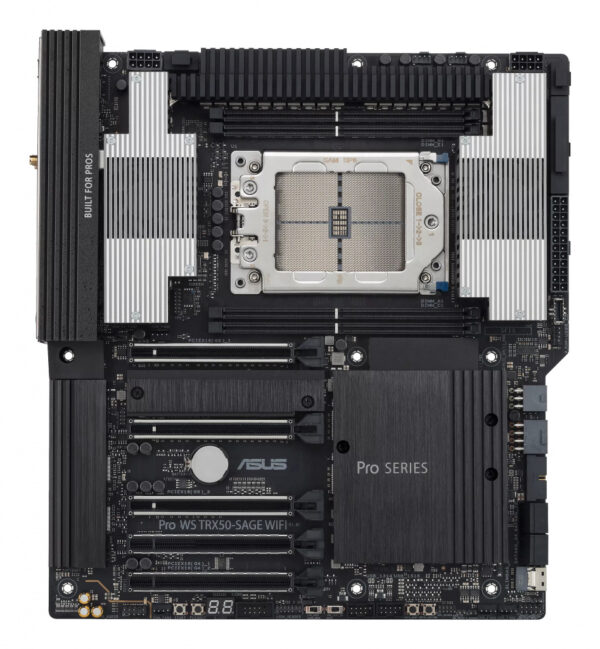ASUS Pro WS TRX50-SAGE WIFI AMD TRX50 Socket sTR5 SSI CEB - Afbeelding 2
