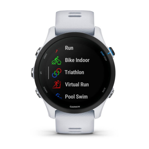 Garmin Forerunner 255 Music 3,3 cm (1.3") MIP 46 mm Digitaal 260 x 260 Pixels Touchscreen Wit Wifi GPS - Afbeelding 5