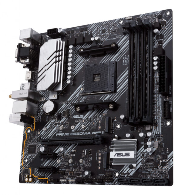 ASUS PRIME B550M-A WIFI II AMD B550 Socket AM4 micro ATX - Afbeelding 5