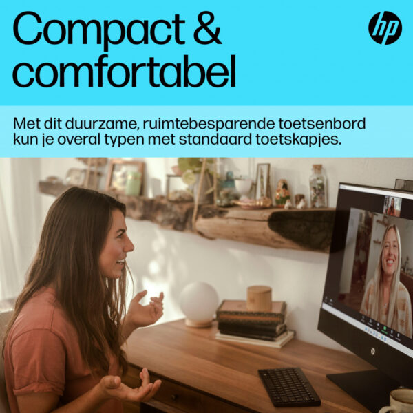 HP 355 compact Bluetooth-toetsenbord voor meerdere apparaten - Afbeelding 15