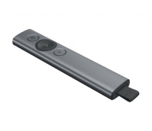 Logitech 910-004861 Draadloze presenter Bluetooth/RF Grijs