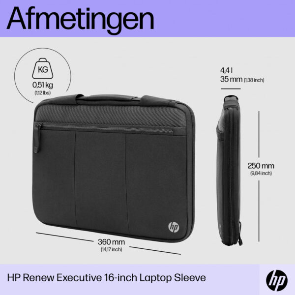 HP Renew Executive 14 inch laptopsleeve - Afbeelding 3