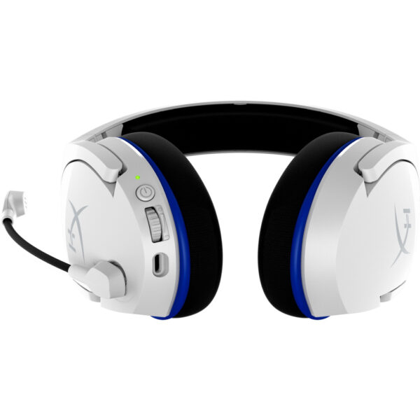 HyperX Cloud Stinger Core - draadloze gamingheadset (wit-blauw) - PS5-PS4 - Afbeelding 4